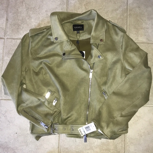 Rebel WilsonXAngels Jackets & Blazers - Rebel faux suede jacket